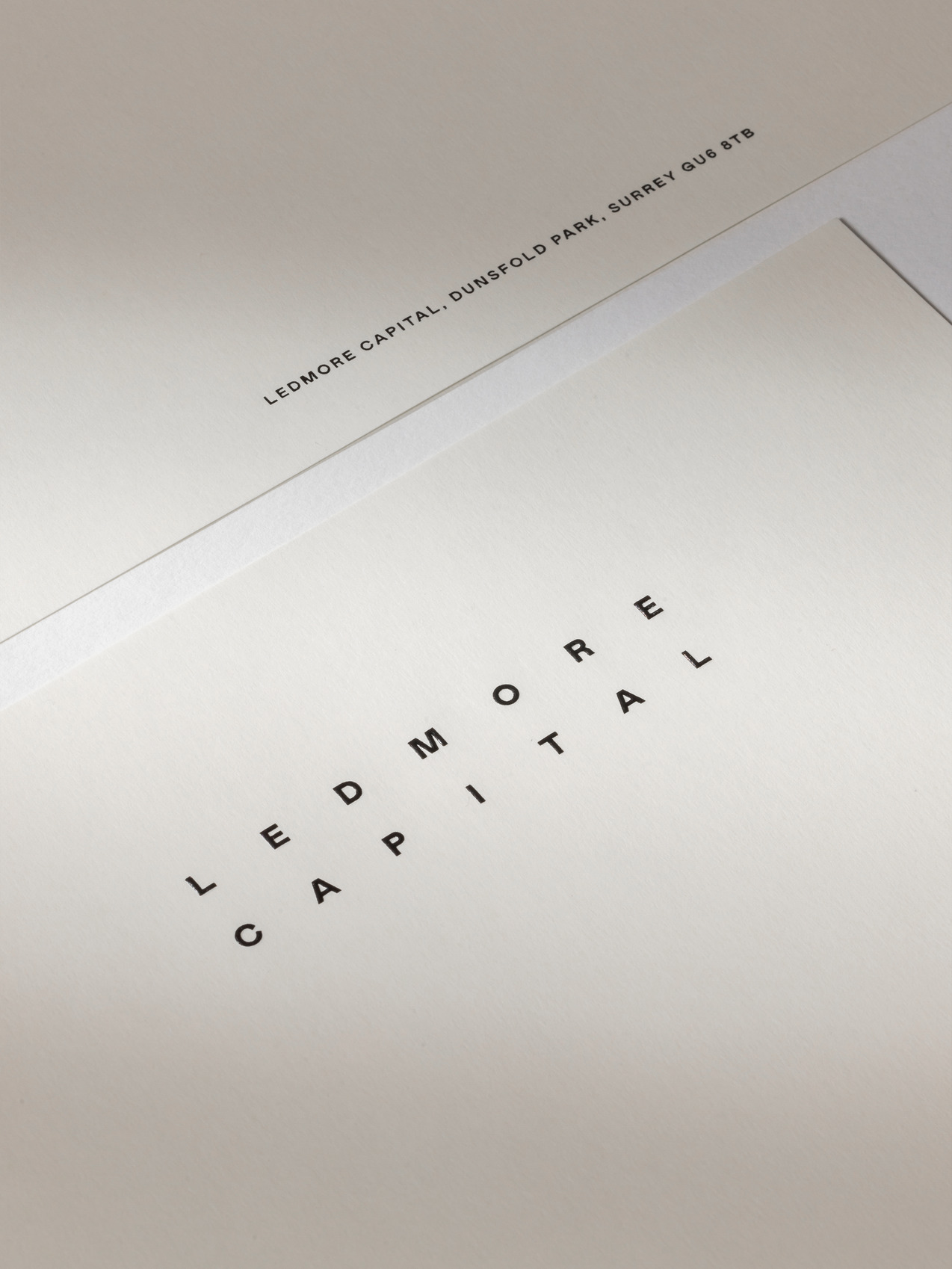 Aloof Studio for Ledmore Capital